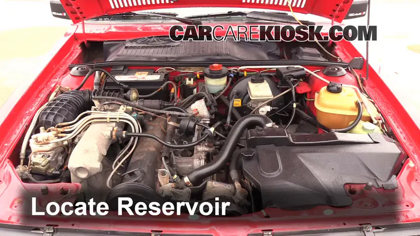 1984 Audi Coupe 2.2L 5 Cyl. Windshield Washer Fluid